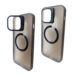 Capa de Proteção de Fusão de Silicone para Apple iPhone 15 Pro Max Preto Capa de Proteção de Fusão de Silicone para Apple iPhone 15 Pro Max Preto